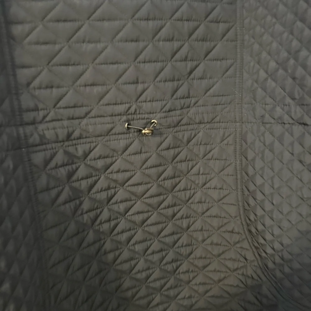 Weatherproof Quilted Navy Puffer Coat - Picture 9 of 15